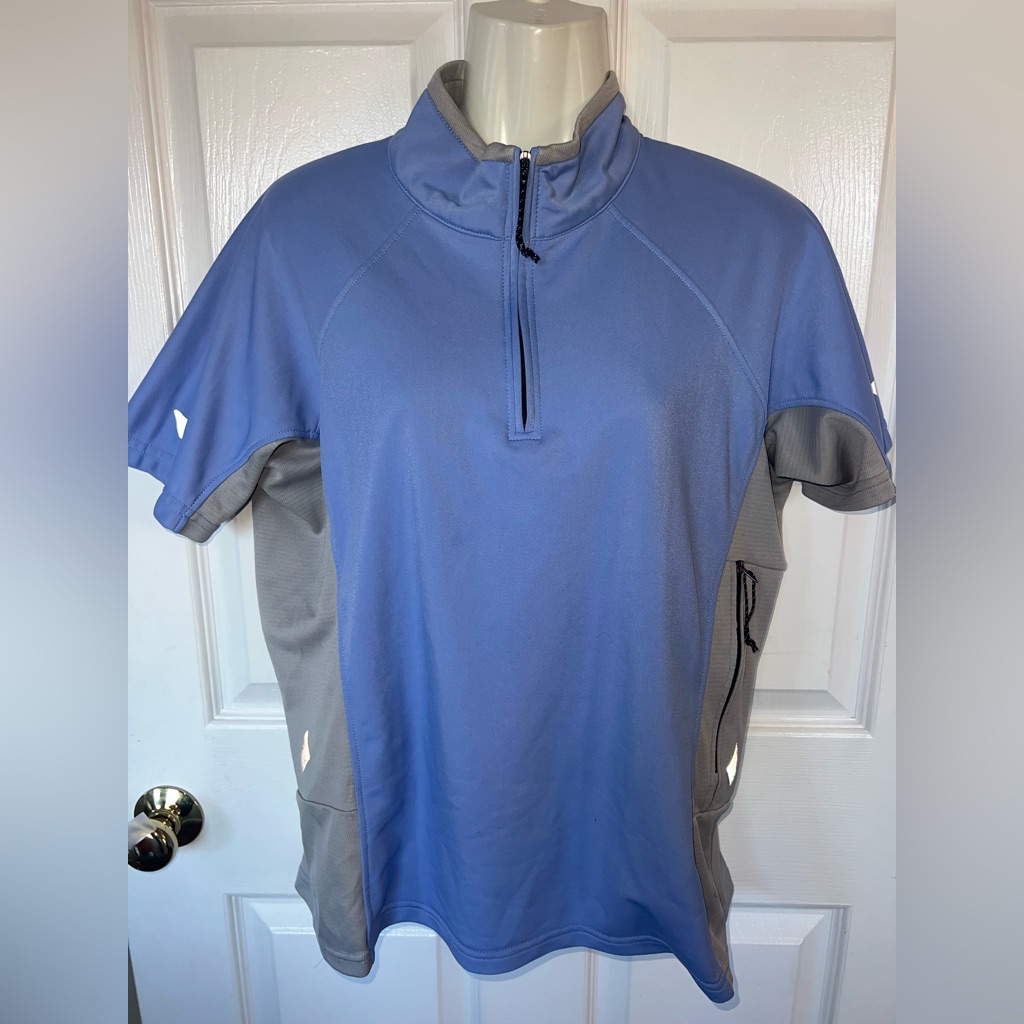 Mountain Hardware Shirt 1/4 Zip Windbreaker Short Sleeve Womens Large